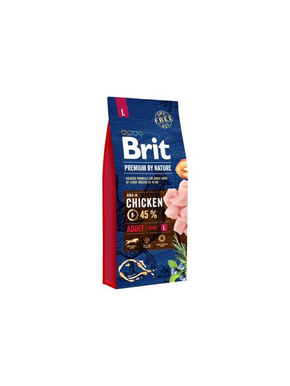 BRIT Premium By Nature Adult L 15kg/Opakowanie uszkodzone (2636,2641,2645,2699,2746,2748,7173)