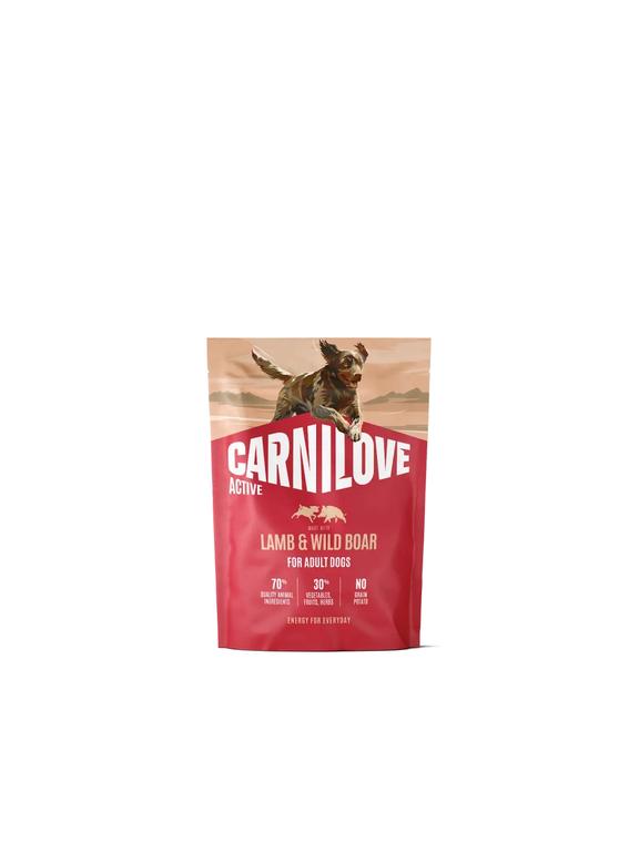 CARNILOVE Active Dog Lamb & Wild Boar for Adult 1,5kg