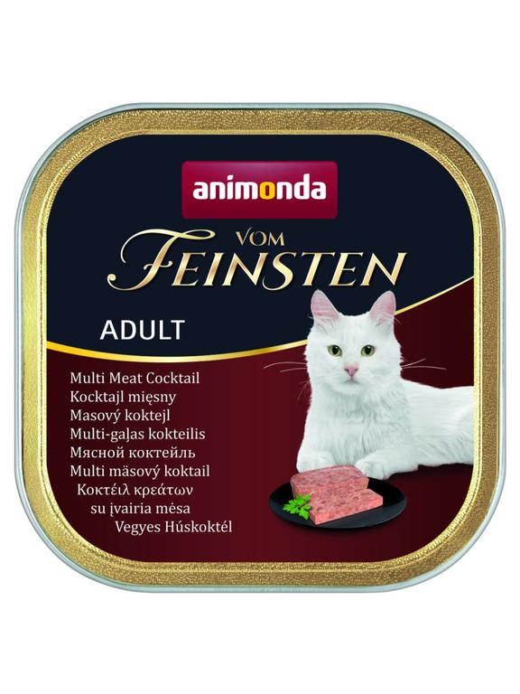 ANIMONDA Vom Feinsten Adult Cat smak: Mix różnych mięs 100g