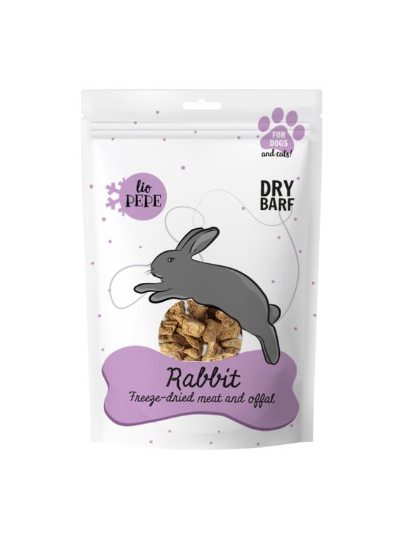 PAKA ZWIERZAKA-Przysmak liofilizowany Lio PEPE Rabbit (królicza wątróbka) 60g