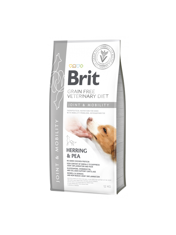 Brit gf veterinary diets dog Mobility 12kg