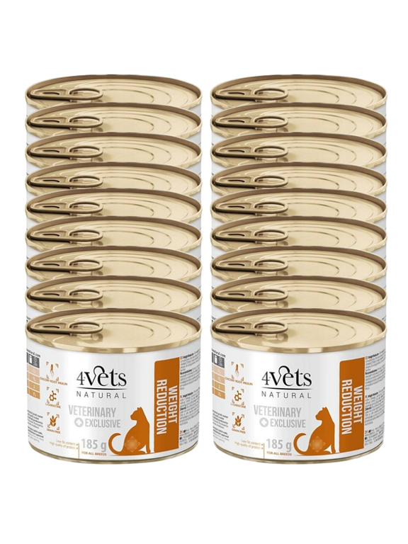 4Vets Cat Weight Reduction 18x185g