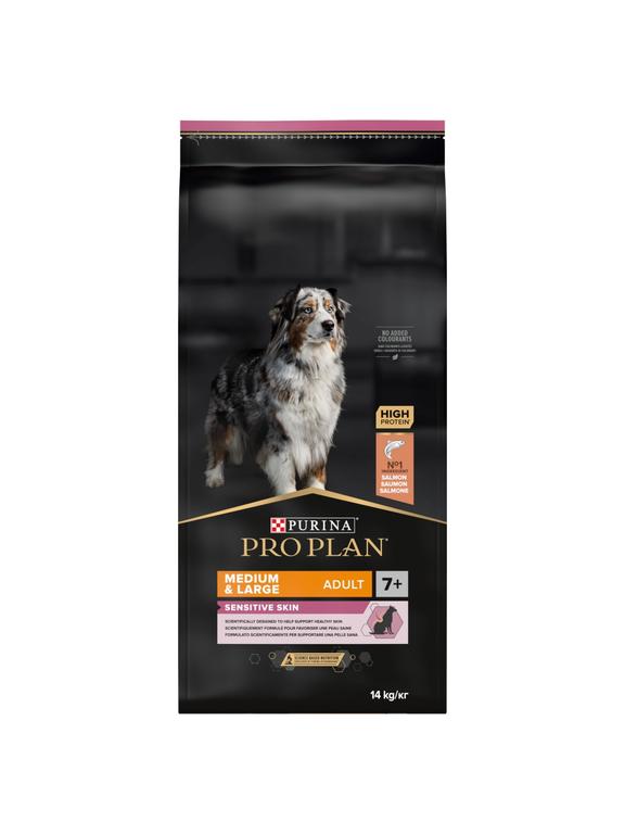 PRO PLAN Sensitive Skin Medium & Large Adult Karma dla psów bogata w łososia 14kg
