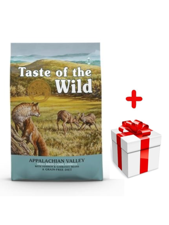 TASTE OF THE WILD Appalachian Valley small breed 5,6kg + niespodzianka dla psa GRATIS!