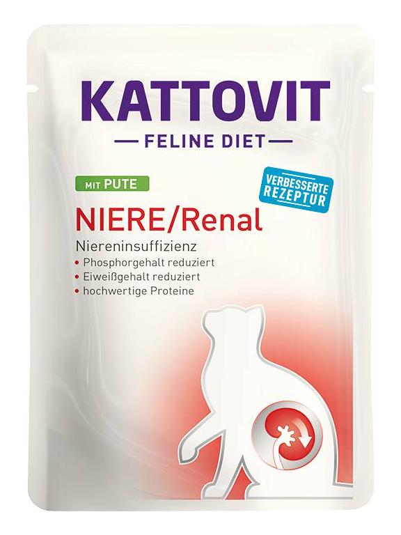 Kattovit Niere/Renal indyk 85g saszetka