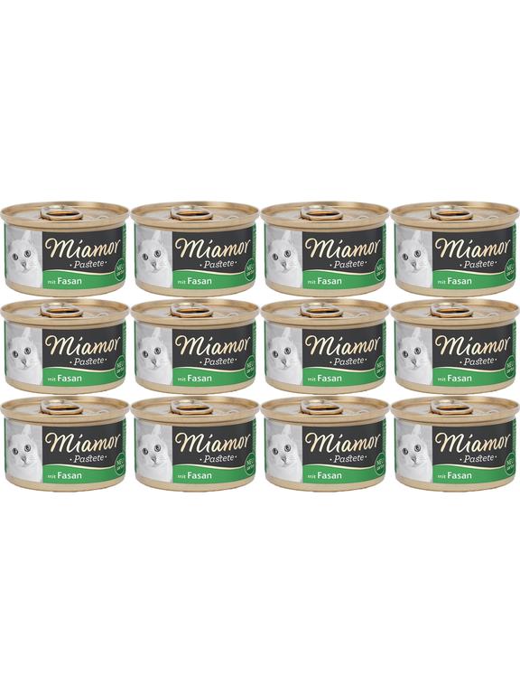 Miamor Pastete bażant 12x85g puszka
