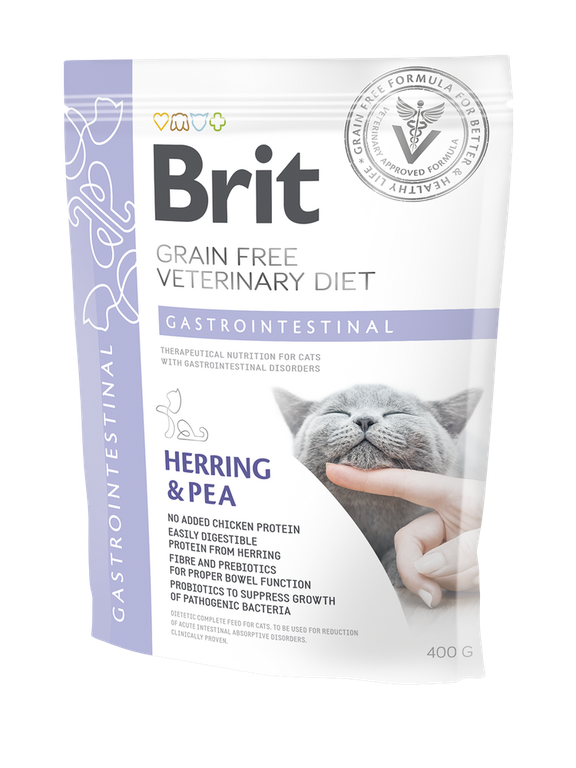 Brit gf veterinary diets cat Gastrointestinal 400g