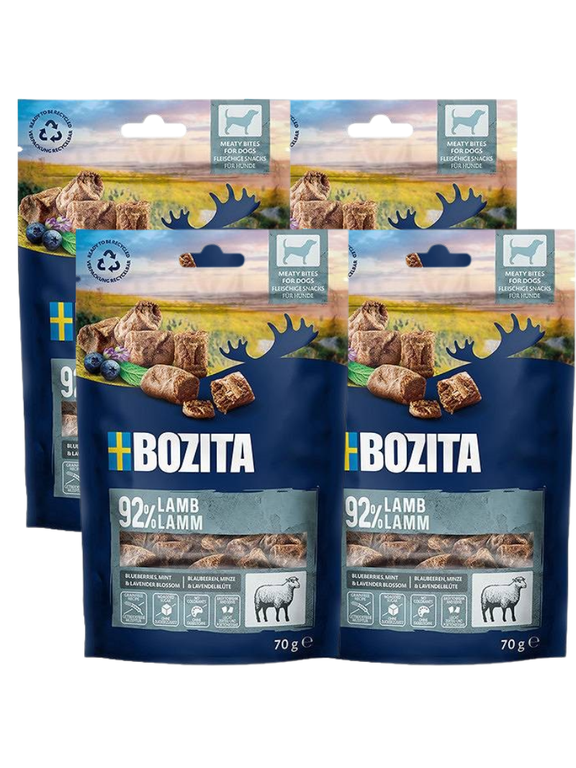 BOZITA Meaty Bites jagnięcina przysmak pies 4x70g