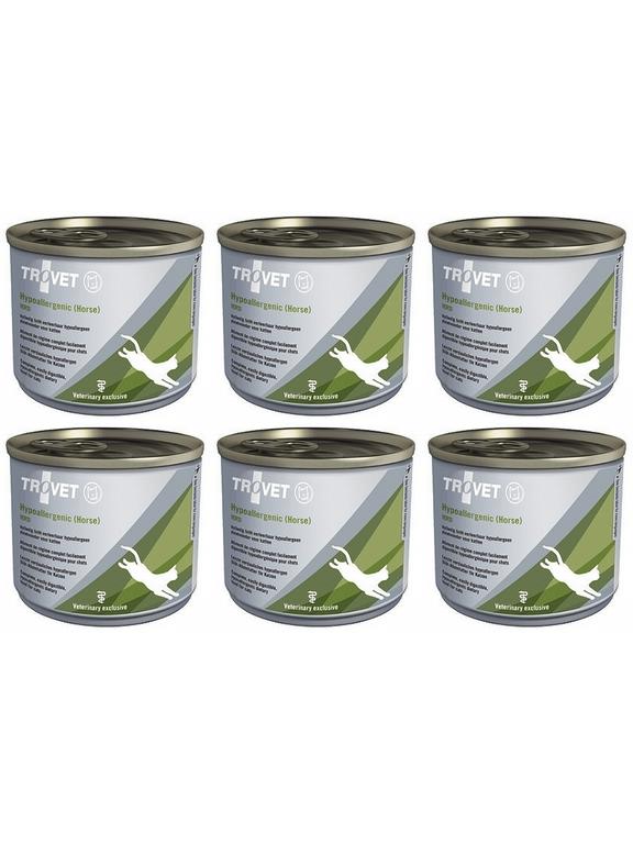 TROVET HRD Hypoallergenic Horse 6x200g dla kota