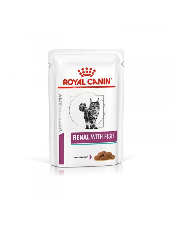 ROYAL CANIN Renal with Fish 12x85g saszetka