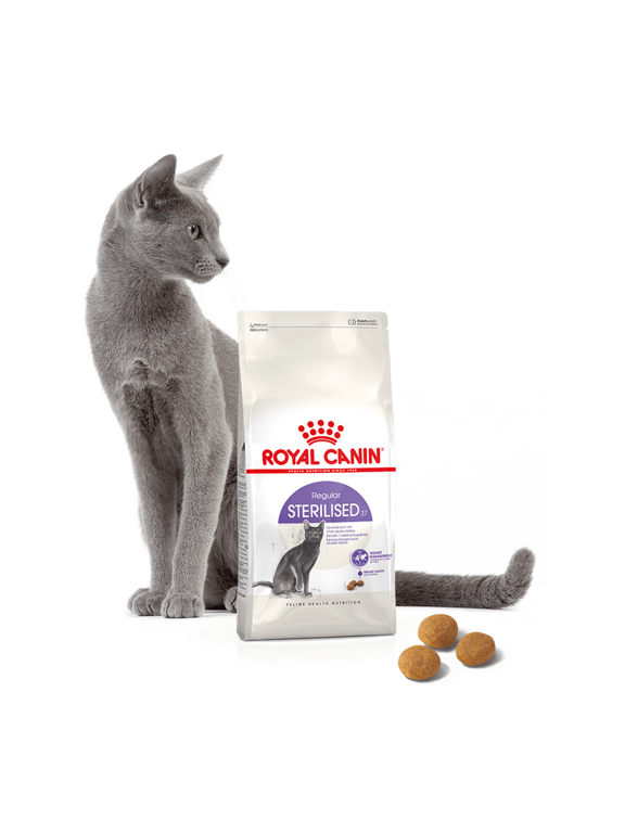 ROYAL CANIN  Sterilised 2kg karma sucha dla kotów dorosłych, sterylizowanych / Opakowanie uszkodzone (7198) !!!