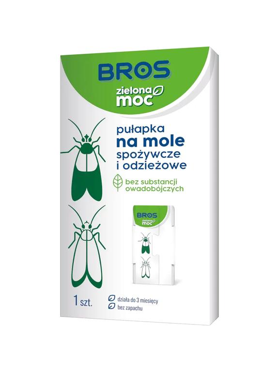 BROS – ZIELONA MOC PUŁAPKA NA MOLE SPOŻ. I ODZIEŻ.