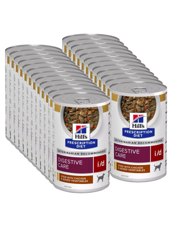 HILL'S PD Prescription Diet Canine i/d gulasz 24x354g - puszka