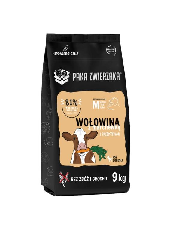 Paka Zwierzaka - Seventh heaven - Wołowina z marchewką (beef & carrot)  "M" 9kg