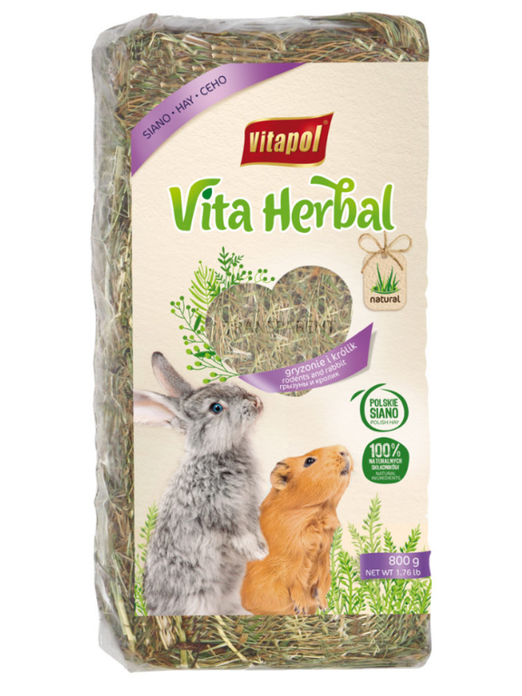 VITAPOL Siano dla gryzoni duże 800g