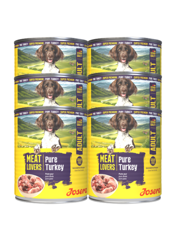 JOSERA Meatlovers Pure Indyk 6x800g