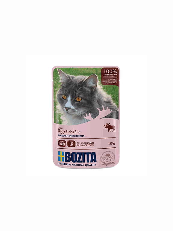 BOZITA Kawałki w galarecie z łosiem 85g