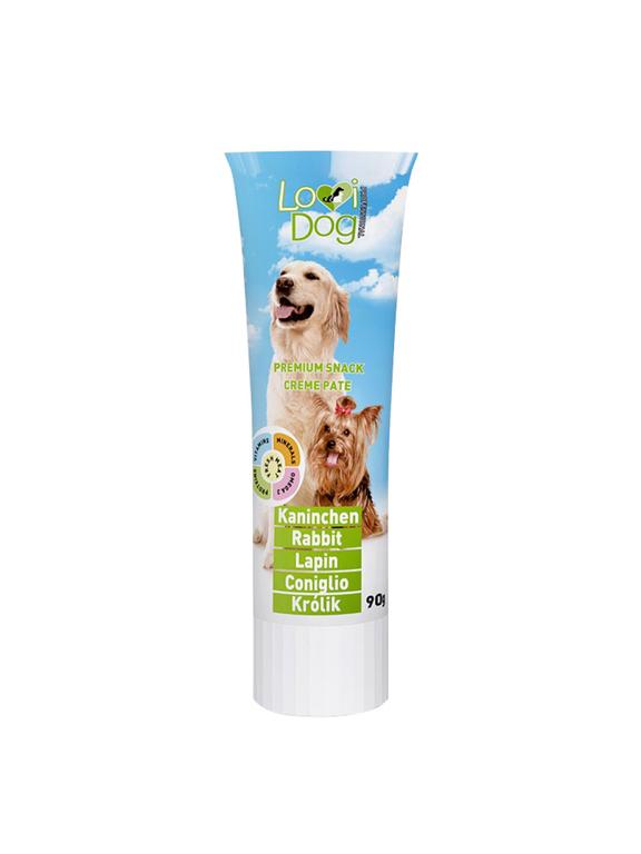 Lovi Dog Snack Creme Pate Rabbit - pasztet dla psa w tubce, z królikiem i witaminami 90g