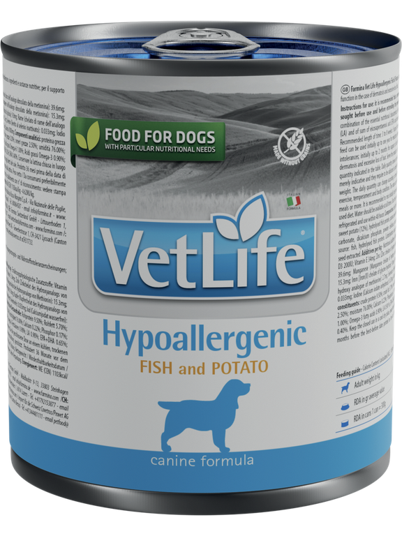 Farmina Vet Life Hypoallergenic Fish & Potato Dog 300g