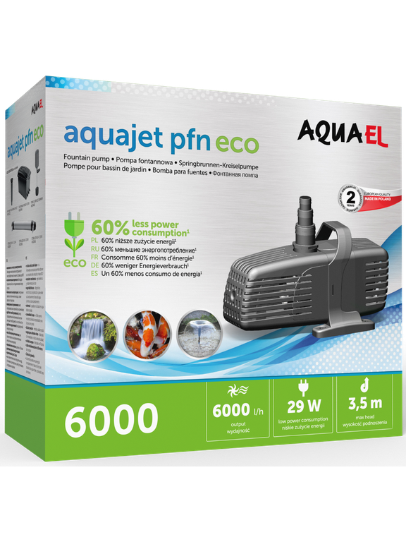 AQUAEL Pompa fontannowa PFN ECO 6000