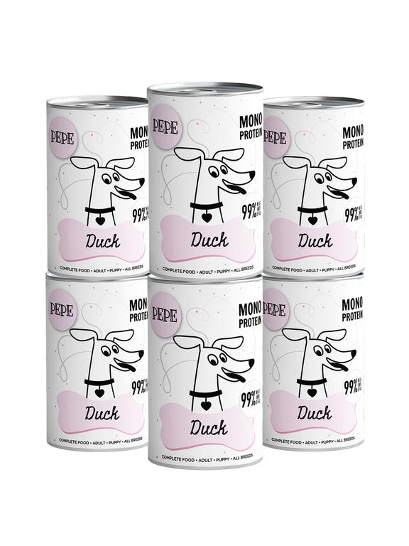 PEPE MONO PROTEIN Duck (kaczka) 6x400g