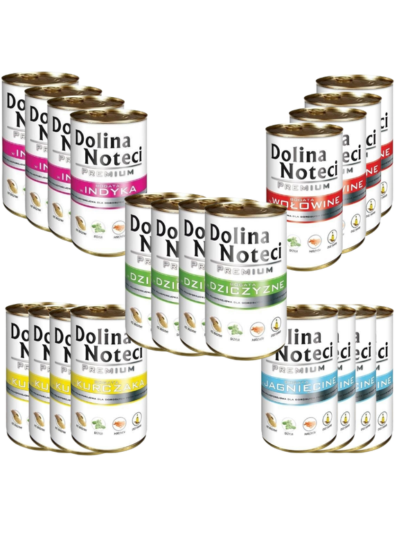 Dolina Noteci PREMIUM MIX Smaków 20 x 400g