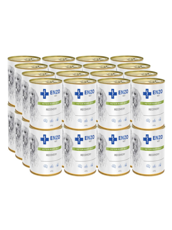 ENZO VET Recovery dieta w okresie rekonwalescencji dla psów 32x400g