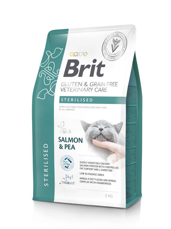 BRIT GF Veterinary Diets Cat Sterilised 2kg