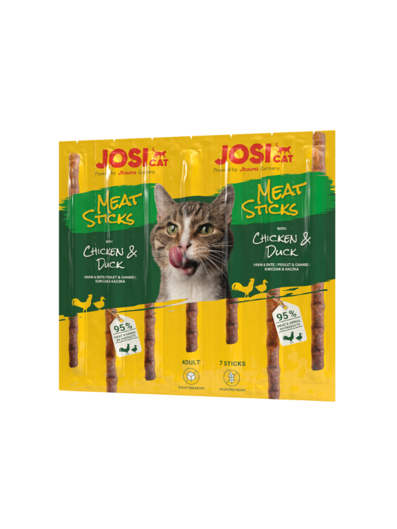 JOSERA JosiCat Meat Sticks Chicken & Duck 35g (7 szt)