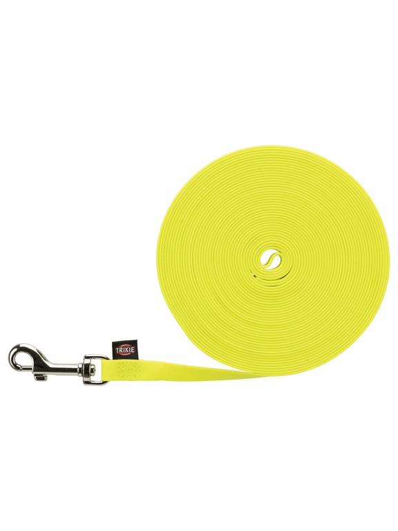 TRIXIE Smycz treningowa odblaskowa Easy Life, 10 m/13 mm, neonowy żółty