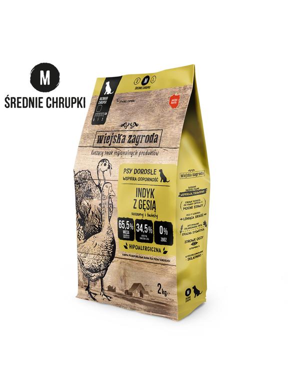 Wiejska Zagroda Indyk z gęsią M 2kg