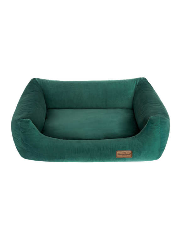RECOBED Kanapa Welurove zielona S 65x50cm