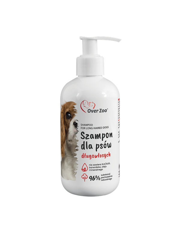 OVER ZOO Szampon dla psów długowłosych 250ml