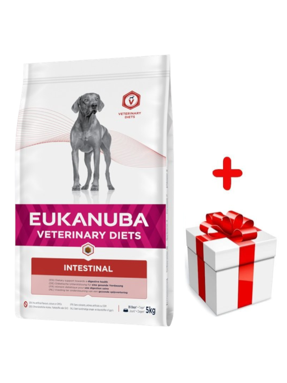 EUKANUBA Intestinal Dog  5kg + niespodzianka dla psa GRATIS!