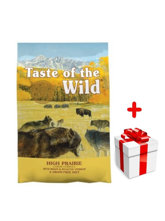 TASTE OF THE WILD High Prairie 2kg  + niespodzianka dla psa GRATIS!