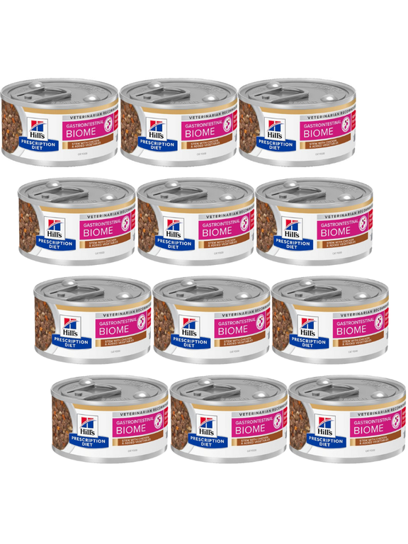 HILL'S PD Prescription Diet Gastrointestinal Biome Stress 12x82g