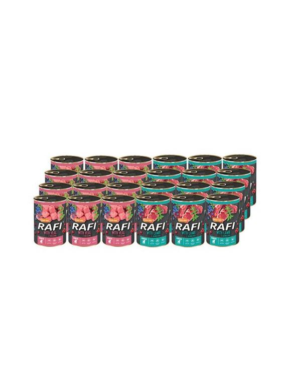 DOLINA NOTECI Rafi junior mix smaków 24x400g