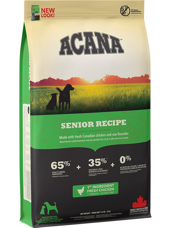 ACANA Senior Dog 11,4kg + niespodzianka dla psa GRATIS!