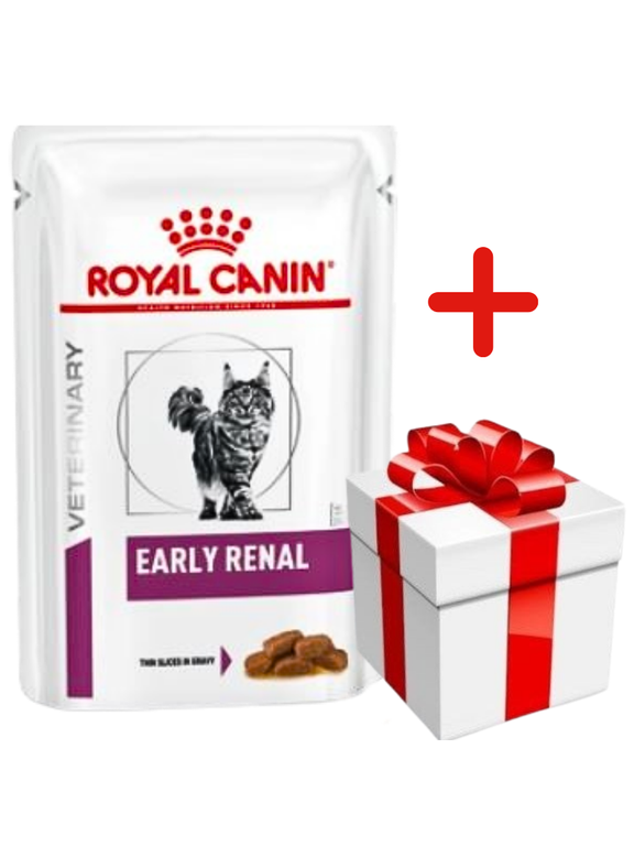 ROYAL CANIN Cat Early Renal 12x85g saszetka + NIESPODZIANKA DLA KOTA GRATIS!!!