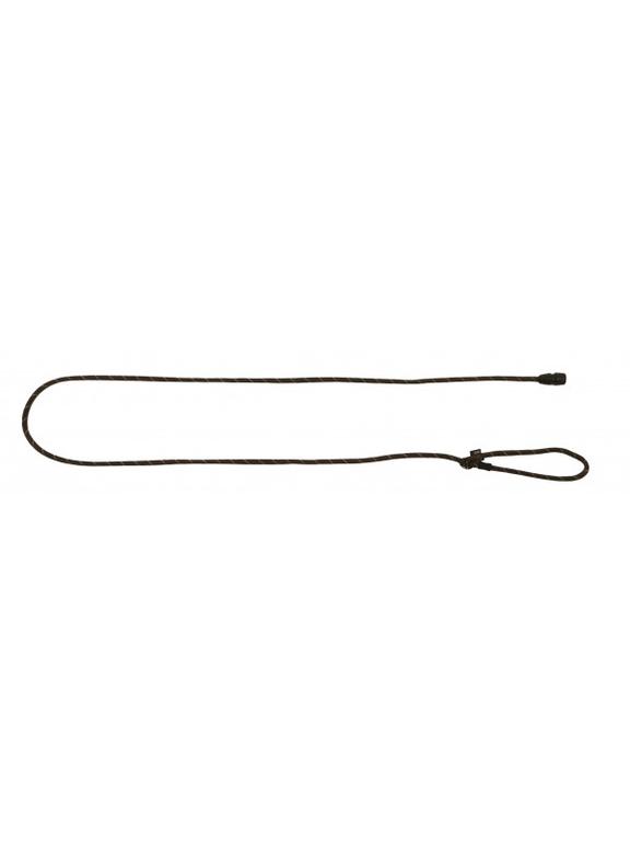 KERBL Smycz sznurkowa GoLeyGo, z Adapterem,brązowa, 12mm x 140-200cm,M,max.15kg