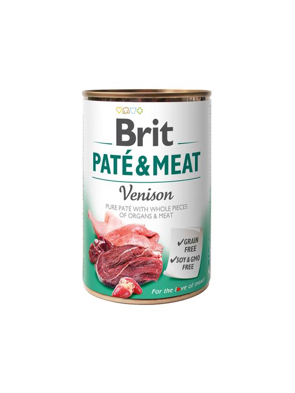 BRIT PATE & MEAT VENISON 400g