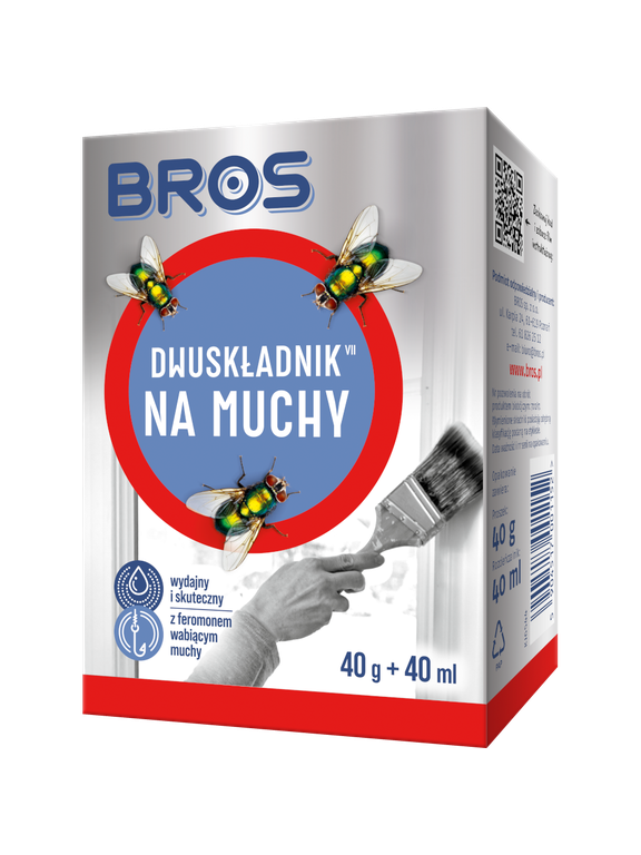 BROS - Dwuskładnik - preparat na muchy