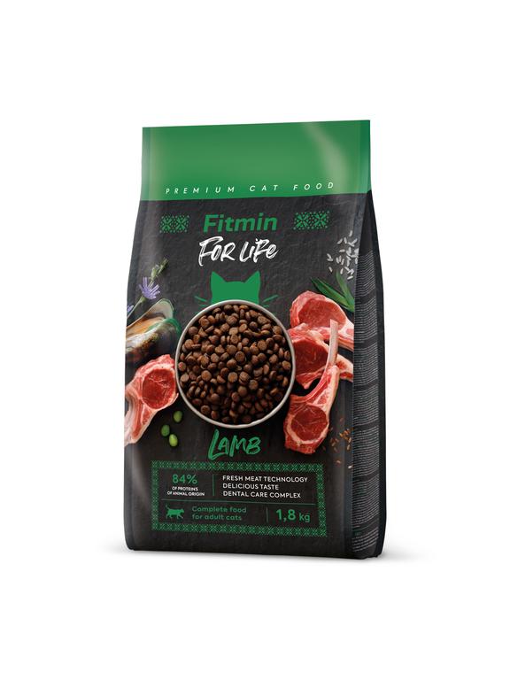 FITMIN Cat For Life Adult Lamb 1,8kg