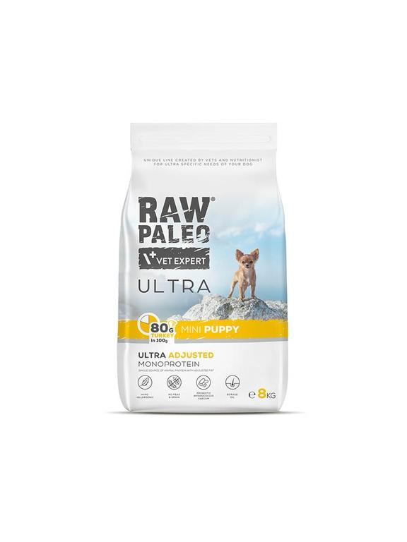 Vetexpert Raw Paleo Ultra Turkey Puppy Mini 8kg
