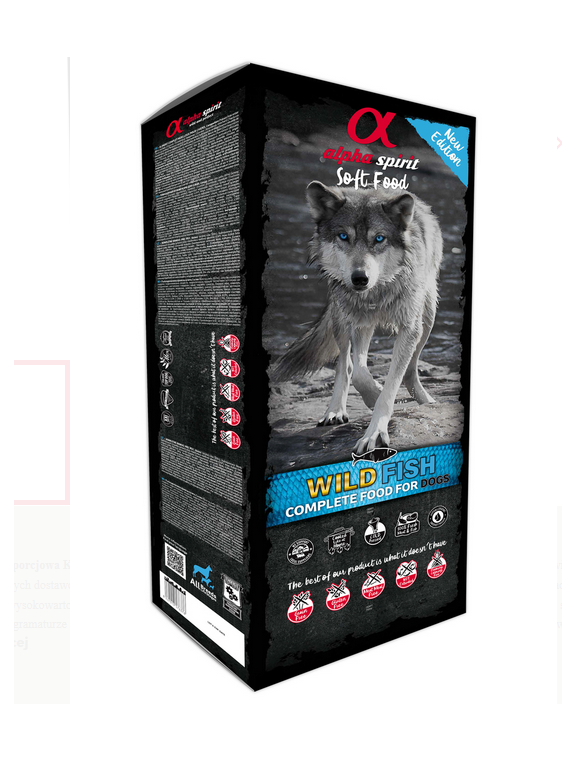 ALPHA SPIRIT Wild Fish 9kg (45x200g-tacki)