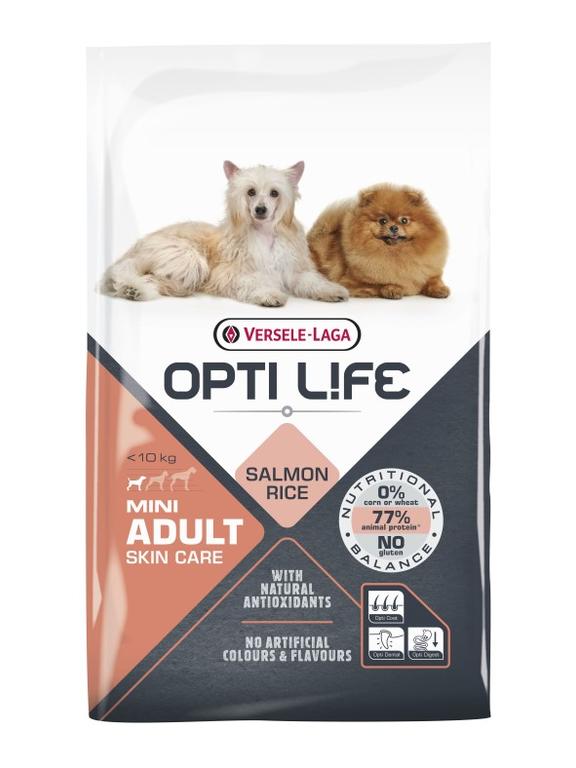 VERSELE-LAGA Opti Life Adult Skin Care Mini 7,5kg opakowanie uszkodzone (5637)!!!