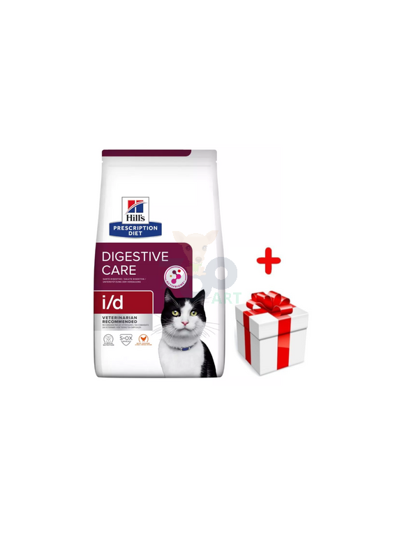 HILL'S PD Prescription Diet Feline i/d 1,5kg  + niespodzianka dla kota GRATIS!