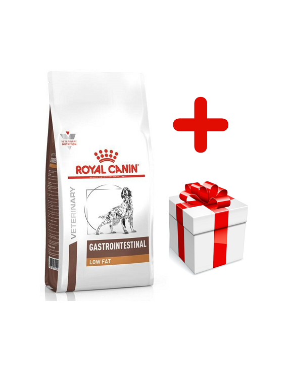 ROYAL CANIN Gastro Intestinal Low Fat  6kg  + niespodzianka dla psa GRATIS!