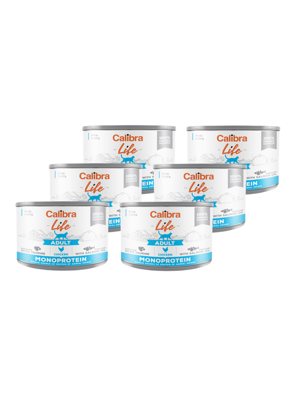 CALIBRA Cat Adult Life Chicken 6x200g