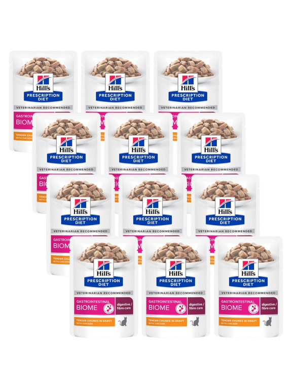 HILL'S PD Prescription Diet Feline Gastrointestinal Biome 12x85g